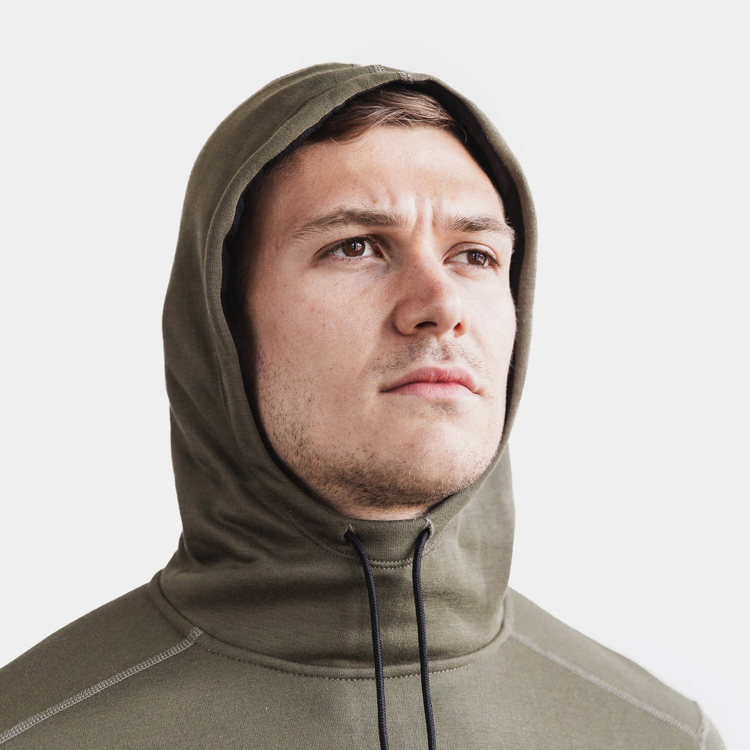 NOBULL - ﻿MEN'S NOBULL HOODIE - ARMY GREEN