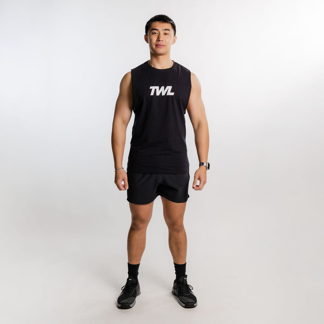 TWL - MEN'S EVERYDAY MUSCLE TANK - CORE - BLACK