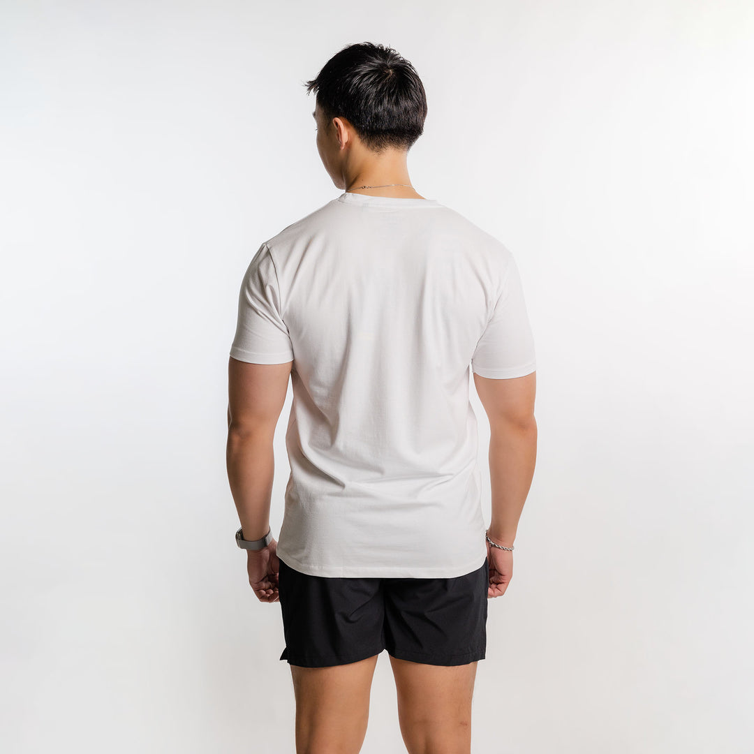 TWL - MEN'S EVERYDAY T-SHIRT - ATHLETE ICON - WHITE