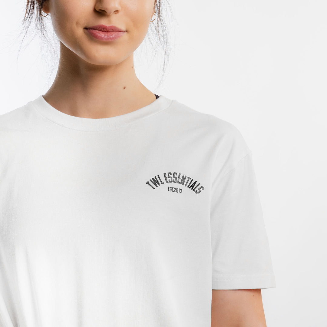 TWL - OVERSIZED T-SHIRT - ESSENTIALS - WHITE