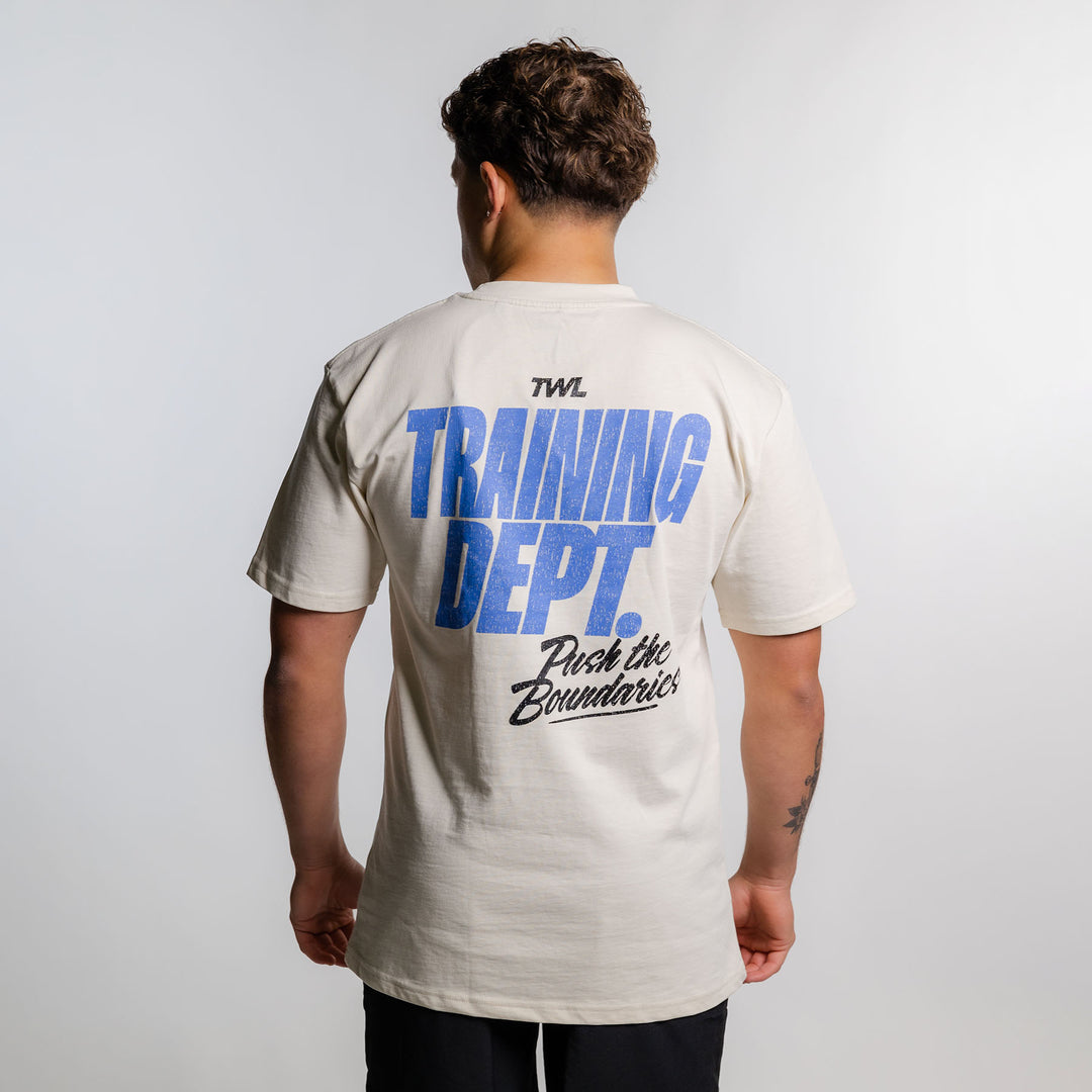 TWL - LIFESTYLE OVERSIZED T-SHIRT - TRAINING DEPT - BONE