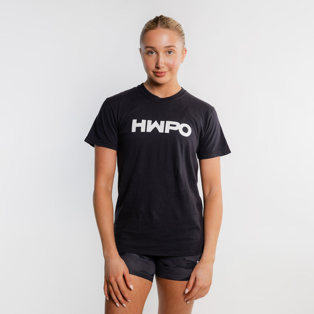 HWPO - CLASSIC T-SHIRT - BLACK/WHITE