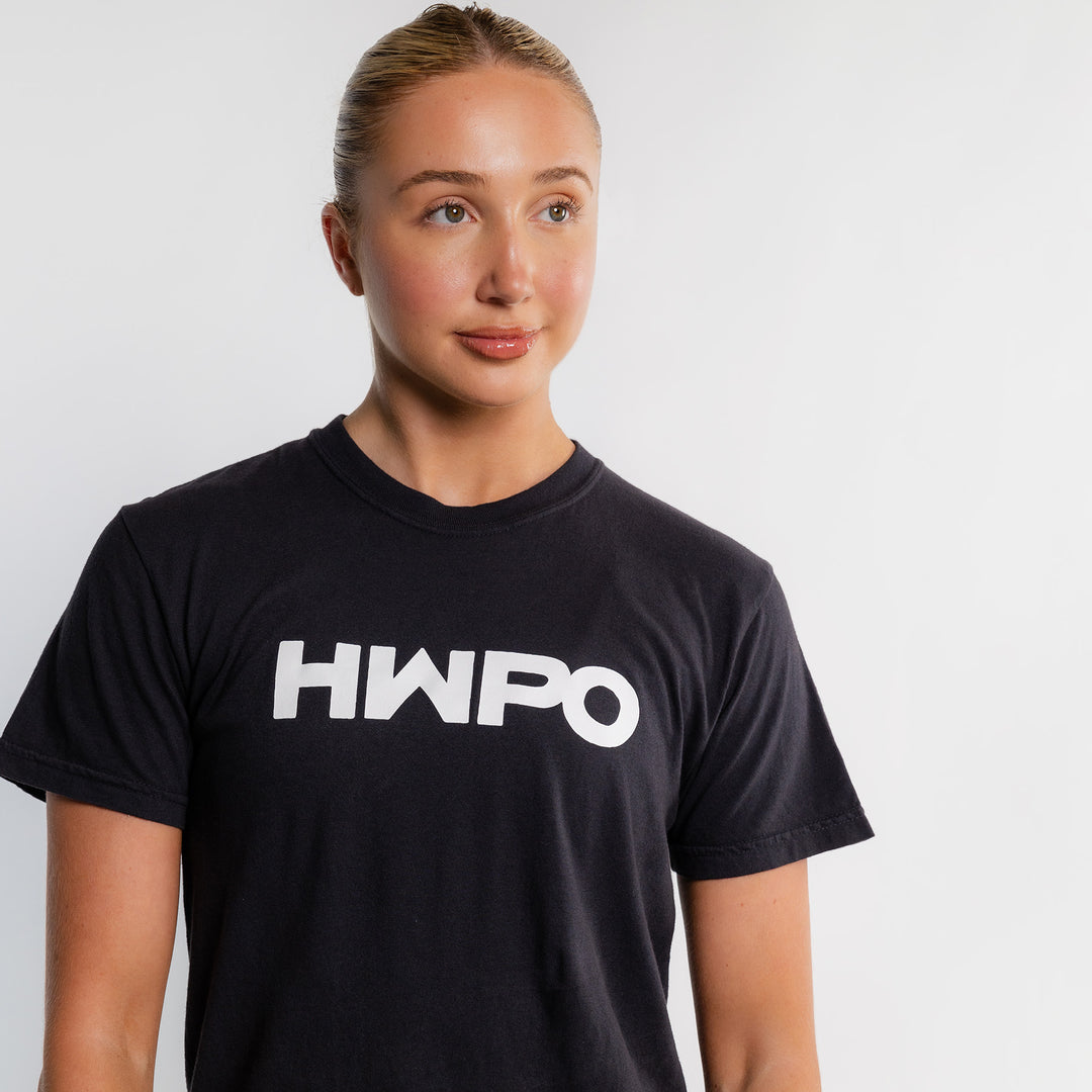 HWPO - CLASSIC T-SHIRT - BLACK/WHITE