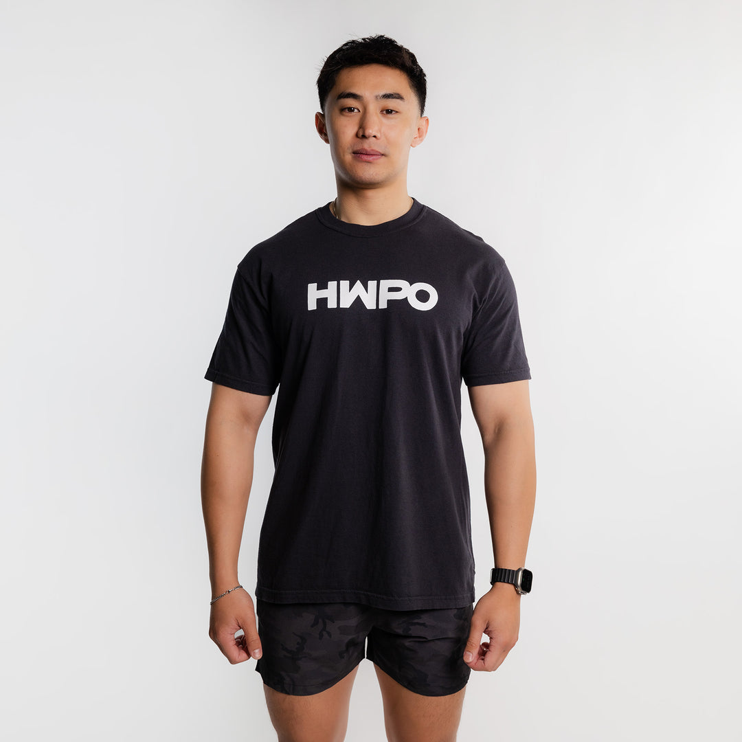 HWPO - CLASSIC T-SHIRT - BLACK/WHITE