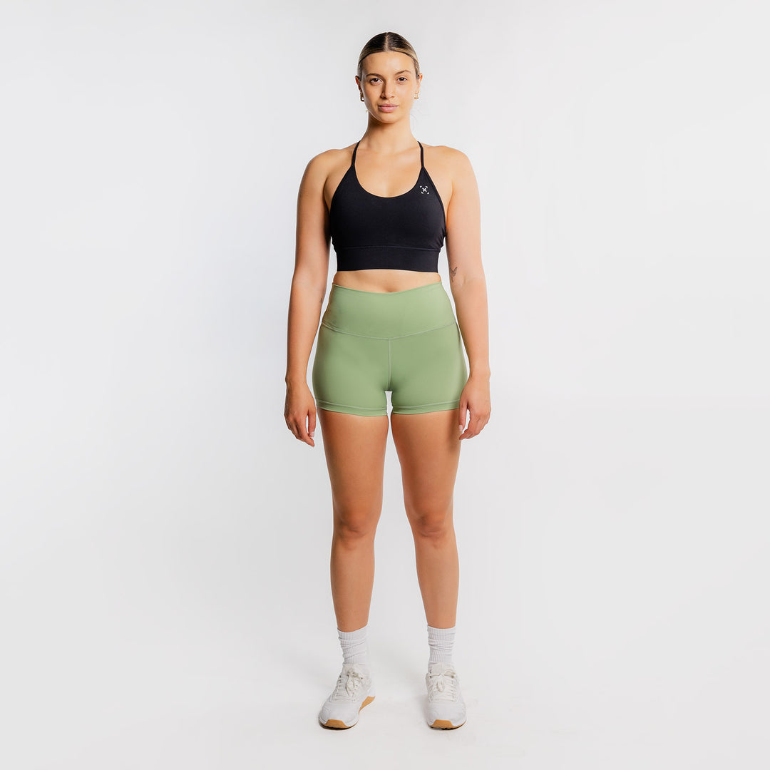 TWL - WOMEN'S HIGH WAISTED BALANCE SHORTS - JADE