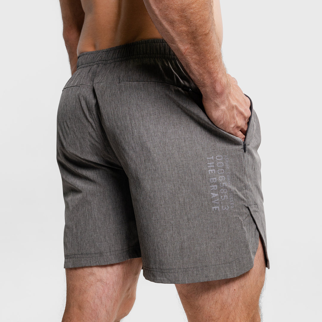 THE BRAVE - MEN'S CRUISER SHORT 3.0 - HEATHER GREY