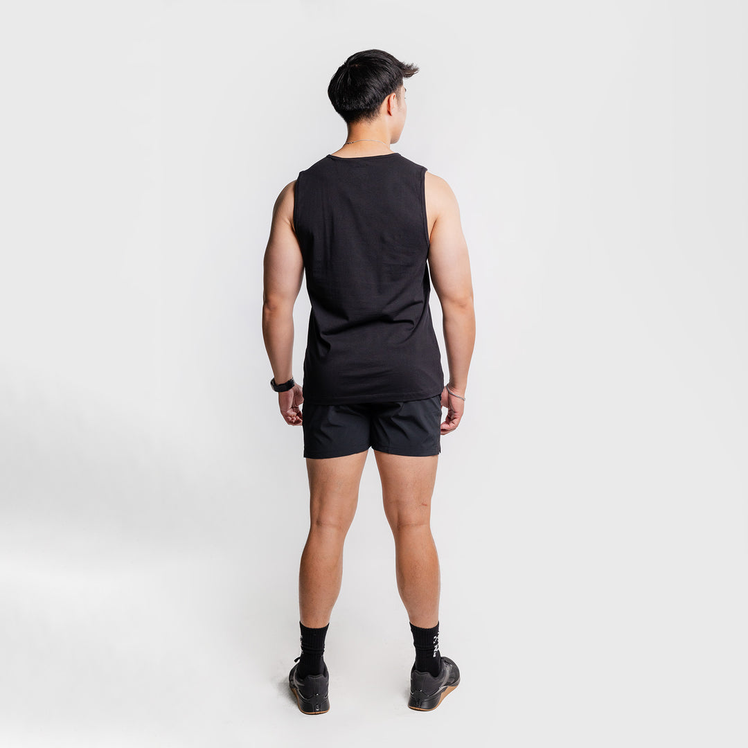 TWL - MEN'S EVERYDAY TANK - BLACK/WHITE