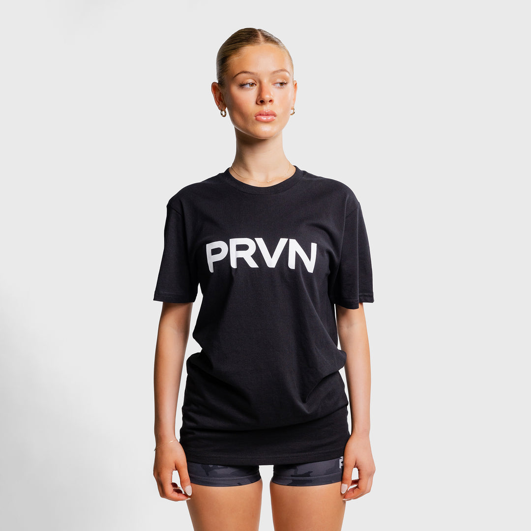 TWL - PRVN STAPLE T-SHIRT - BLACK/WHITE