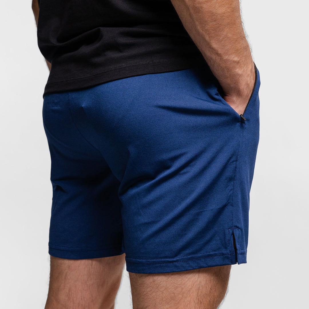 THE BRAVE - MEN'S AMPLIFY SHORTS - DARK NAVY HEATHER