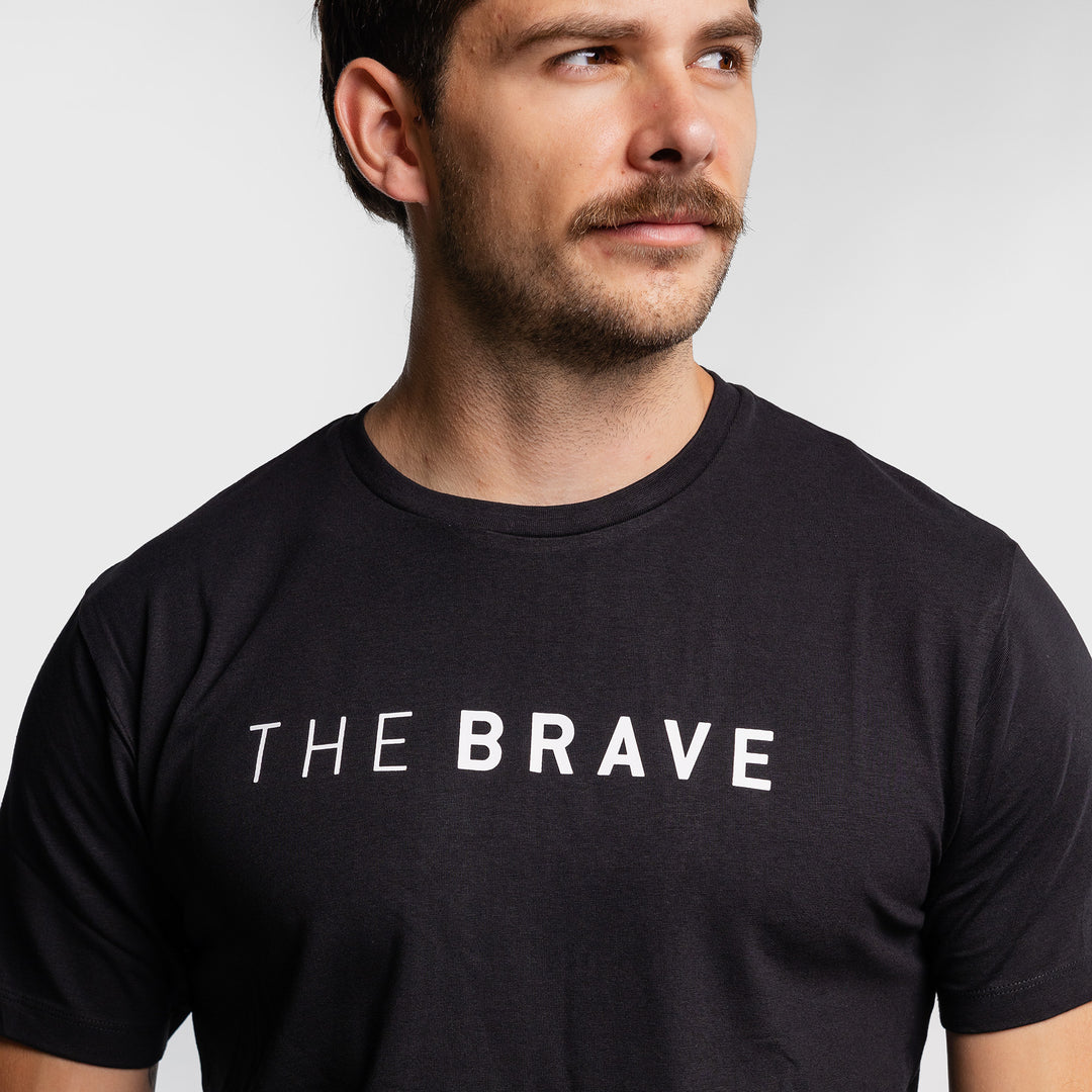 The Brave - Men's Signature T-Shirt - BLACK