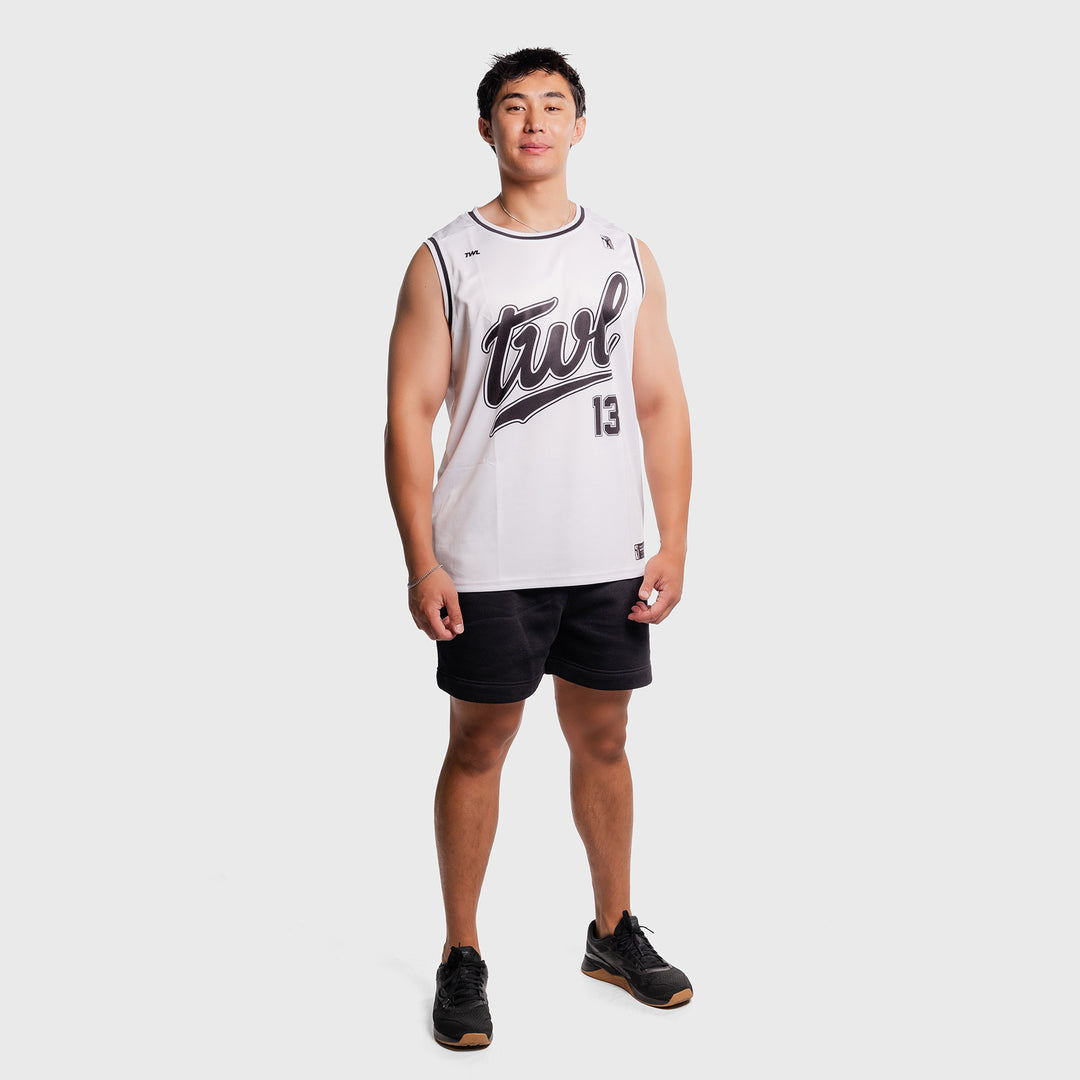 TWL - BASKETBALL JERSEY - WHITE