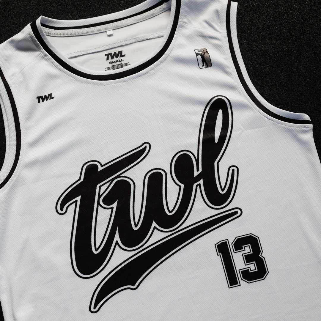 TWL - BASKETBALL JERSEY - WHITE