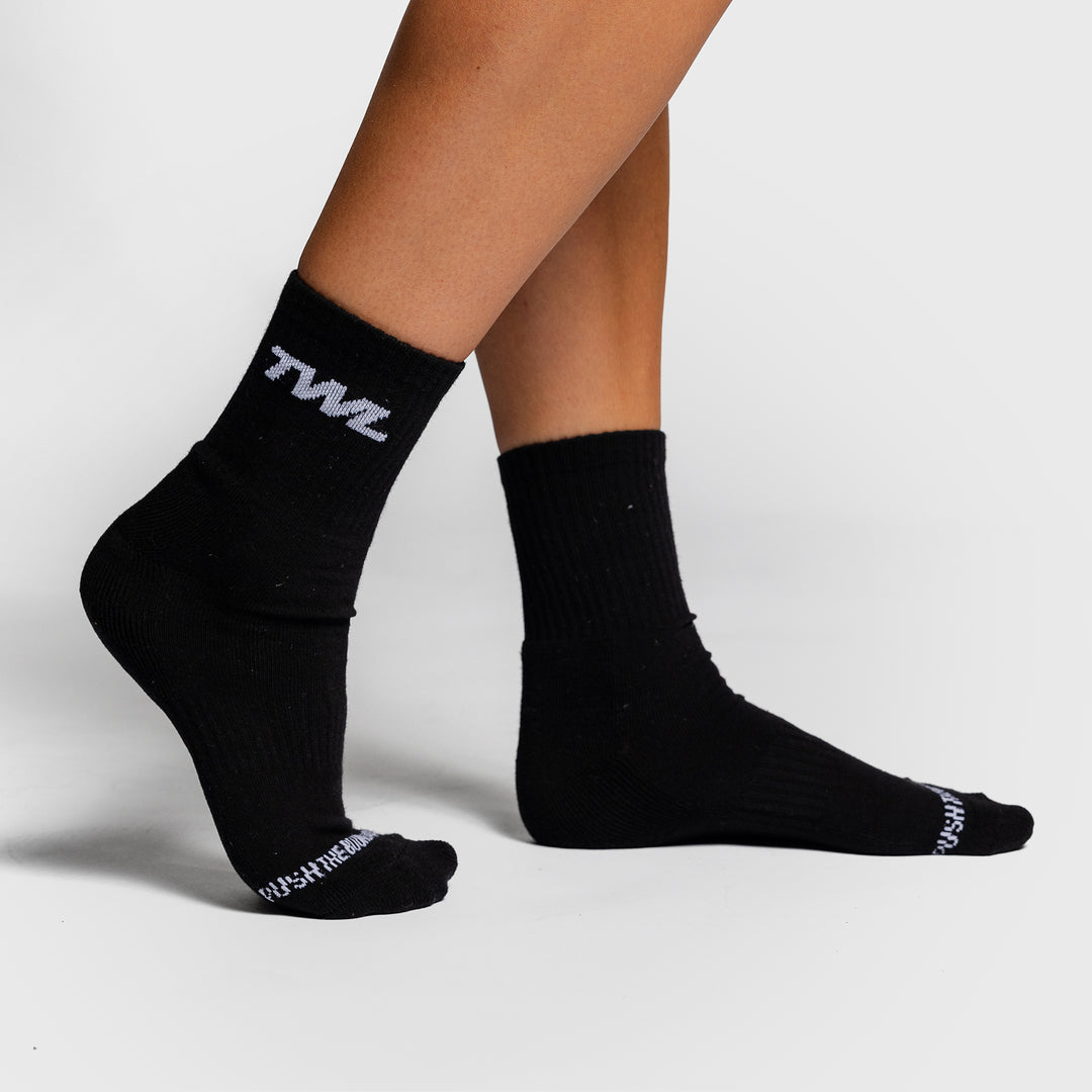 TWL - MID SOCKS - BLACK