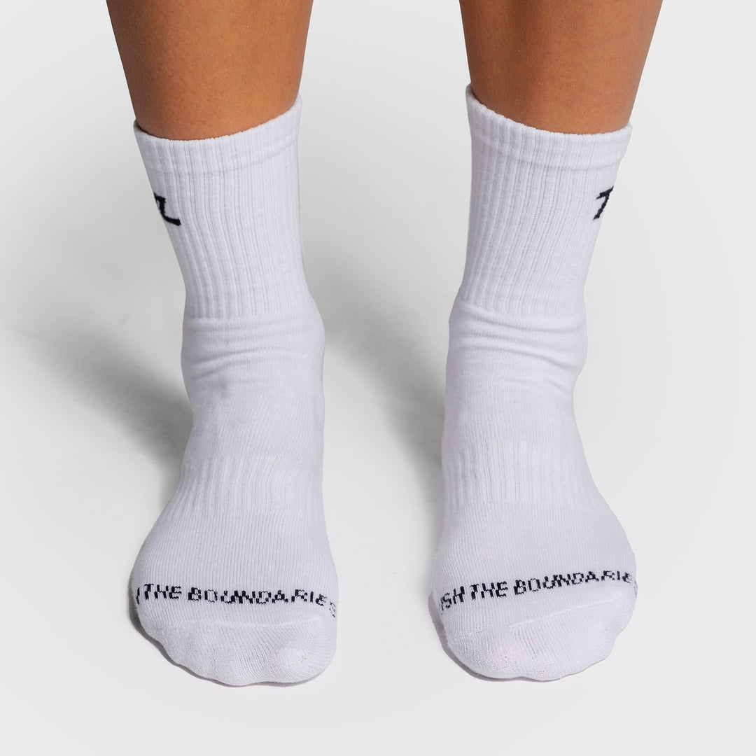 TWL - MID SOCKS - WHITE