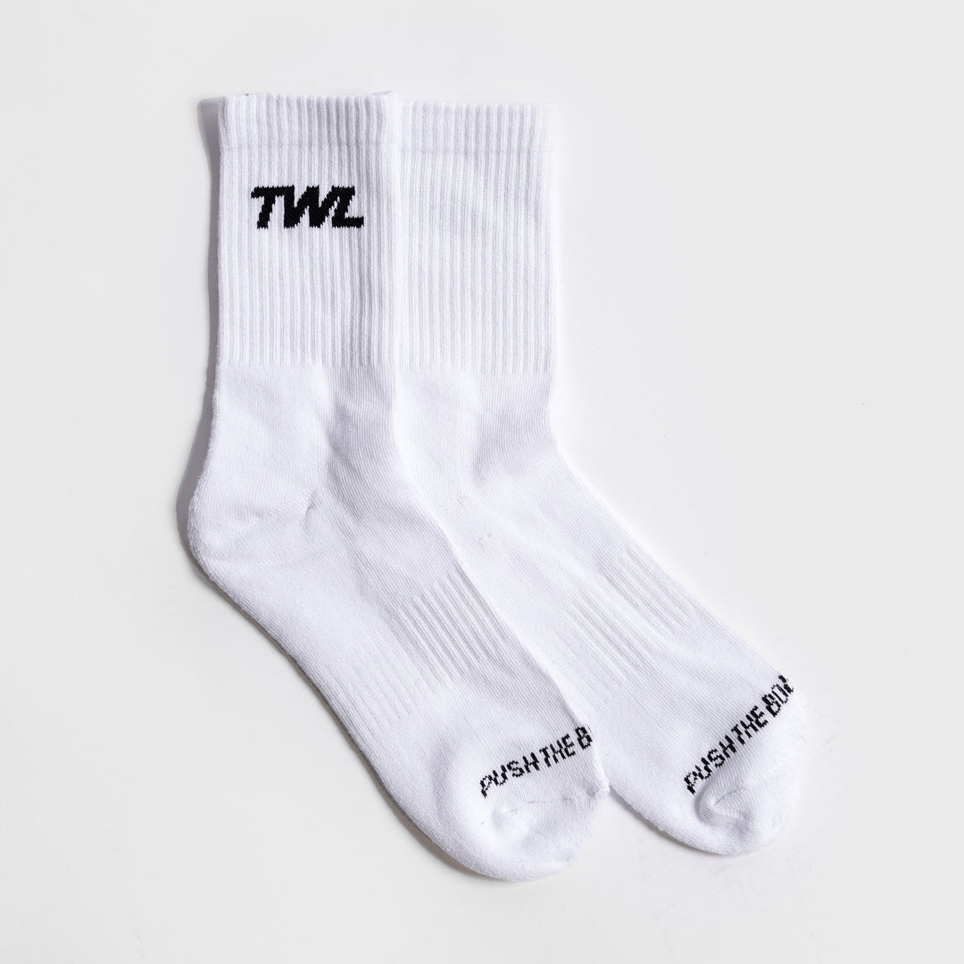 TWL - MID SOCKS - WHITE