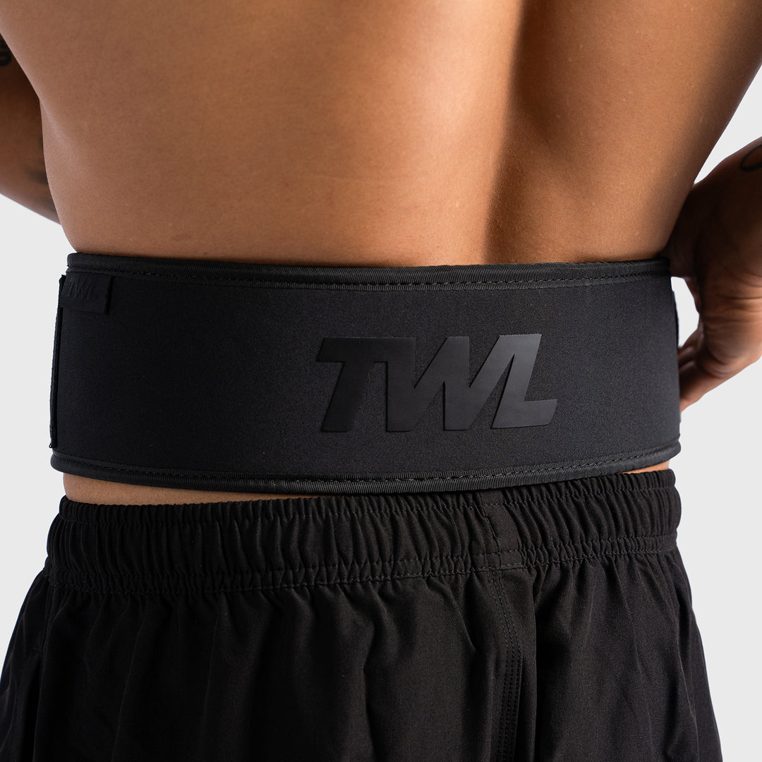 TWL - HYBRID VELCRO LIFTING BELT - BLACKOUT