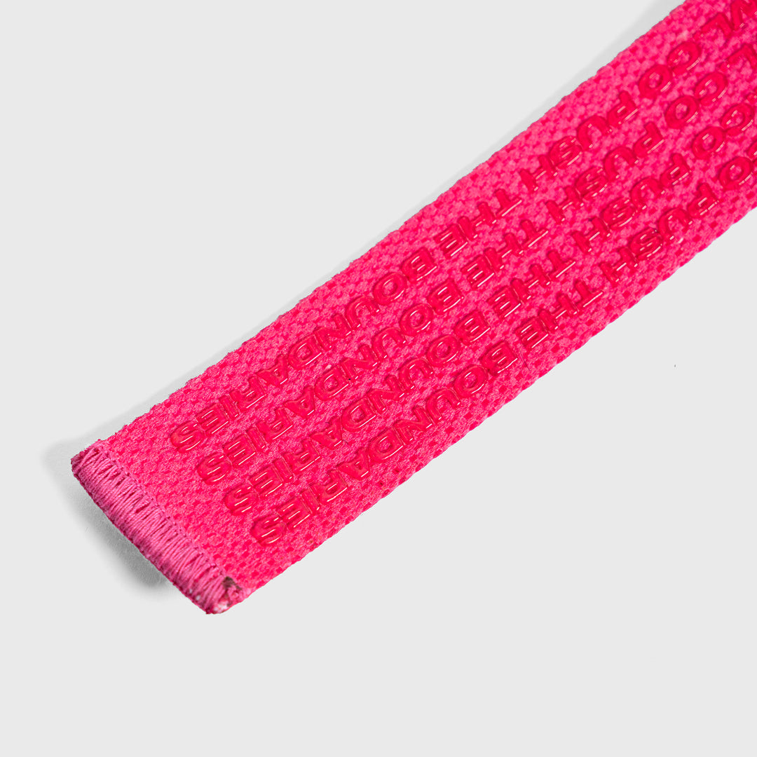 TWL - EVERYDAY COTTON LIFTING STRAPS - PAIR - FLAMINGO