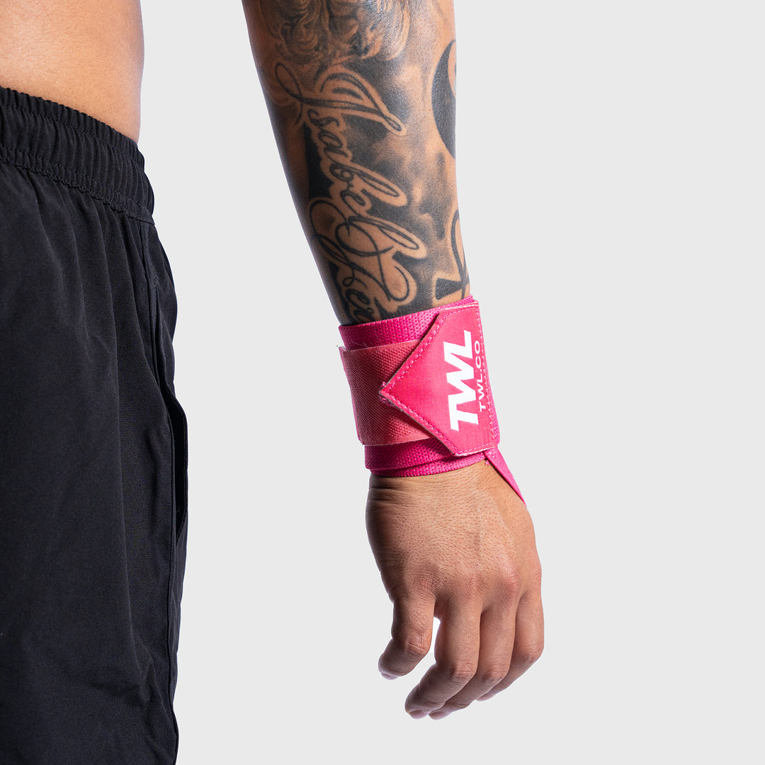 TWL - VELCRO WRIST WRAPS - FLAMINGO