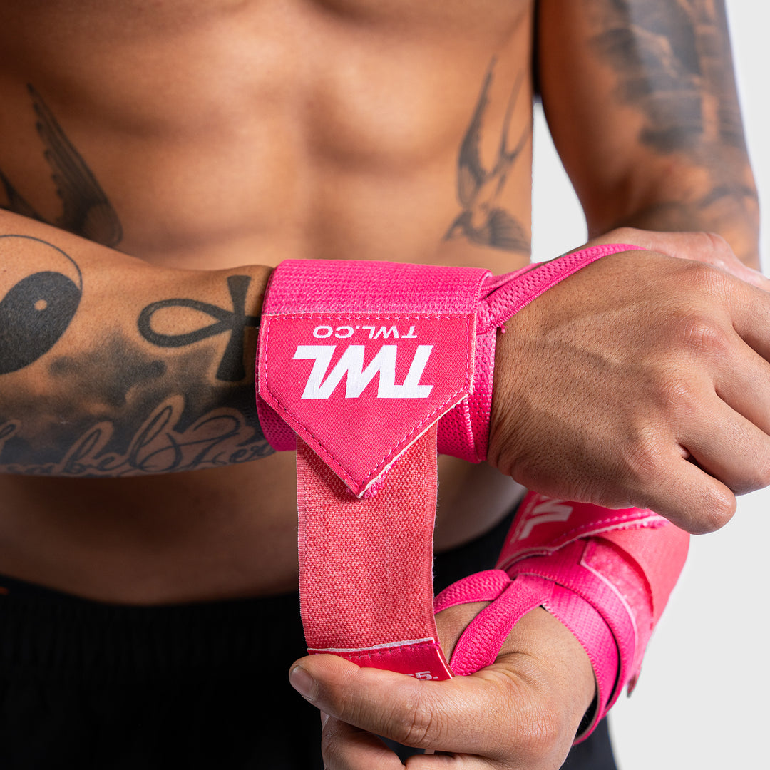 TWL - VELCRO WRIST WRAPS - FLAMINGO