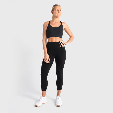 TWL - WOMEN'S REFINE TIGHTS 7/8 - BLACK