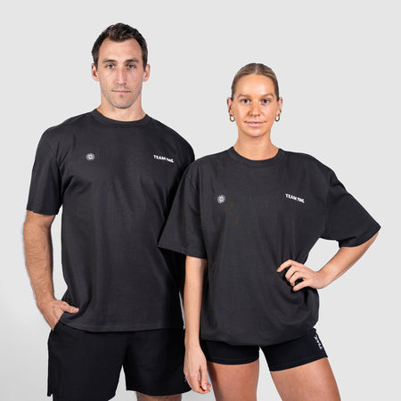 TWL - LIFESTYLE OVERSIZED T-SHIRT - TEAM TWL - FADED BLACK/WHITE