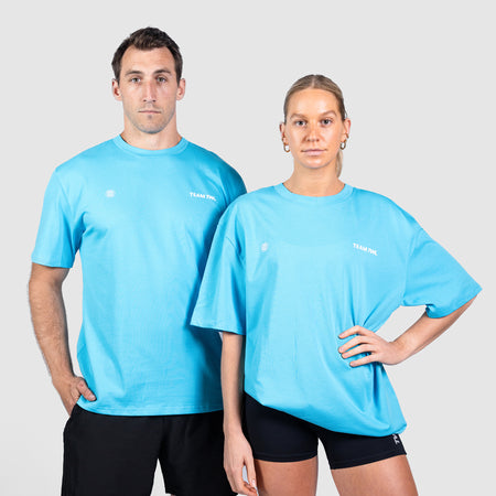 TWL - LIFESTYLE OVERSIZED T-SHIRT - TEAM TWL - SKY COBALT