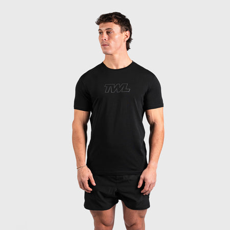 TWL - MEN'S EVERYDAY T-SHIRT - ATHLETE - BLACK