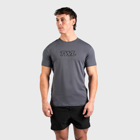TWL - MEN'S EVERYDAY T-SHIRT - ATHLETE - DARK GREY