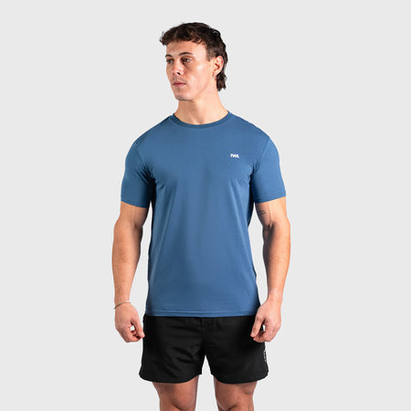 TWL - MEN'S EVERYDAY T-SHIRT - EMBLEM - BLUE