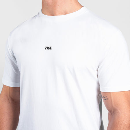 TWL - OVERSIZED T-SHIRT - EMBLEM - WHITE