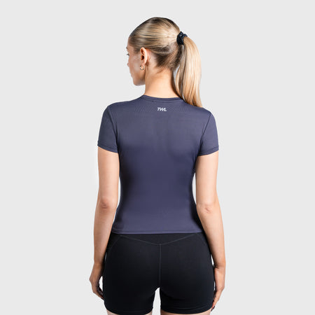 TWL - WOMEN'S P.E. T-SHIRT - BLUE GREY