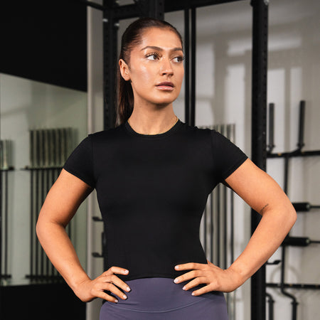 TWL - WOMEN'S P.E. T-SHIRT - BLACK