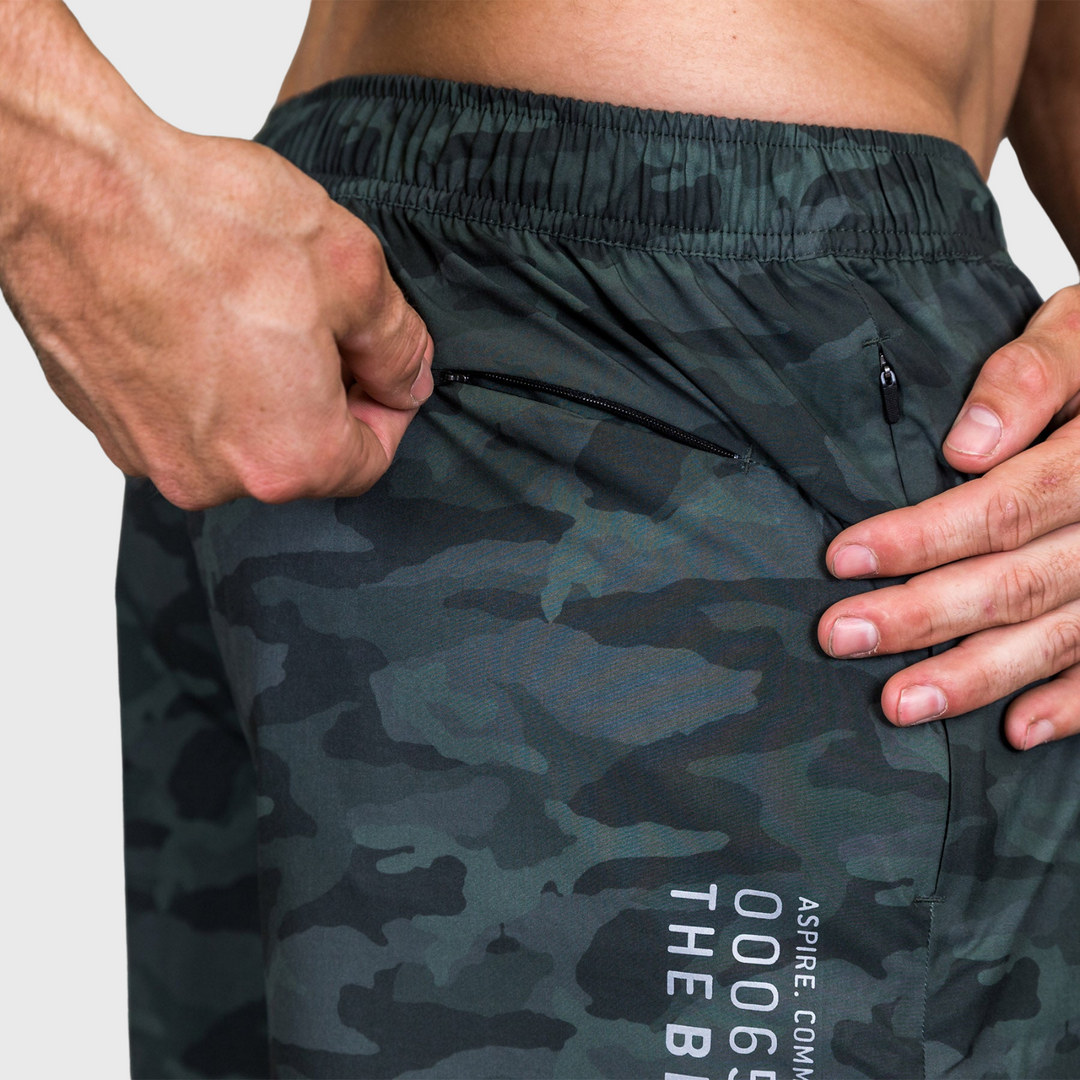 THE BRAVE - MEN'S CRUISER SHORT 3.0 - GREEN CAMO