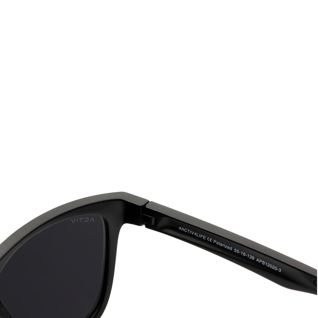 ACTIV - One - Matte Black with Gold Lens