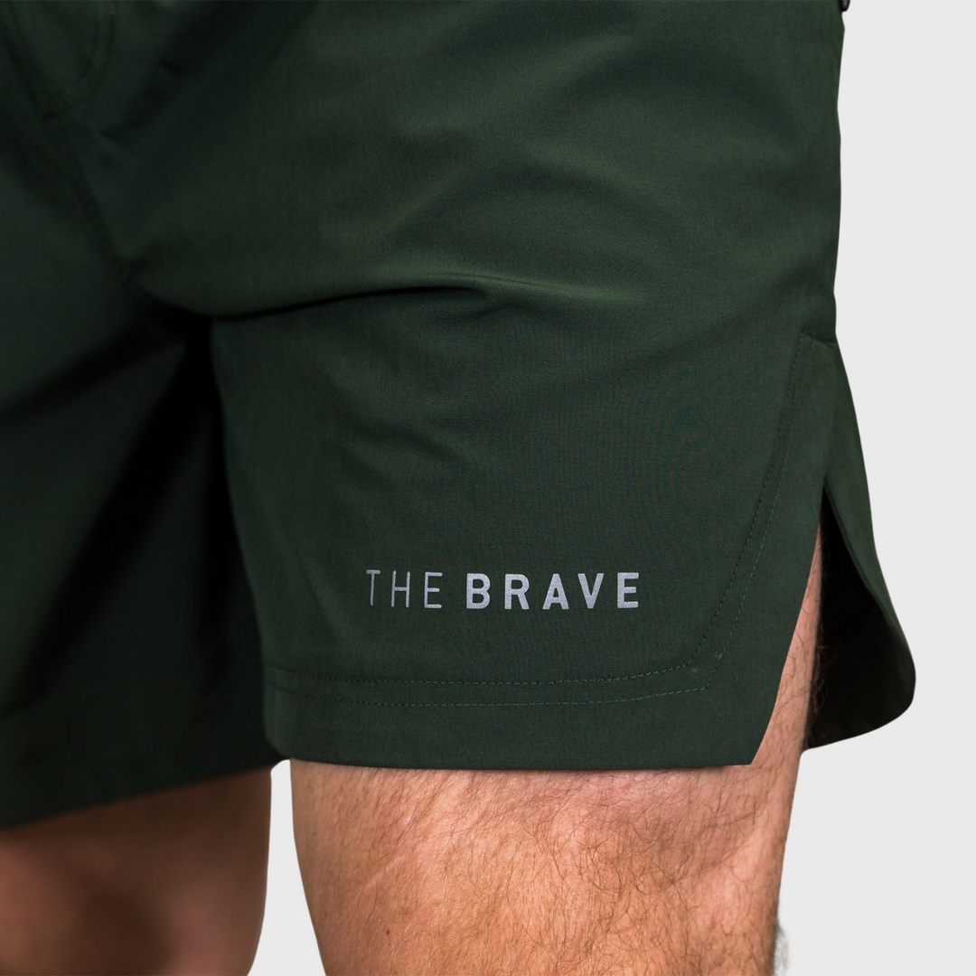 THE BRAVE - MEN'S CRUISER SHORT 3.0 - DARK OLIVE