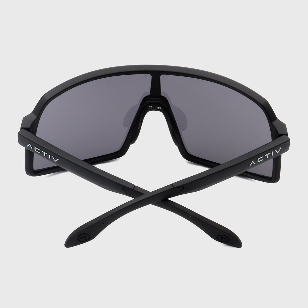 ACTIV - AERO  - Matte Black with Grey Lens