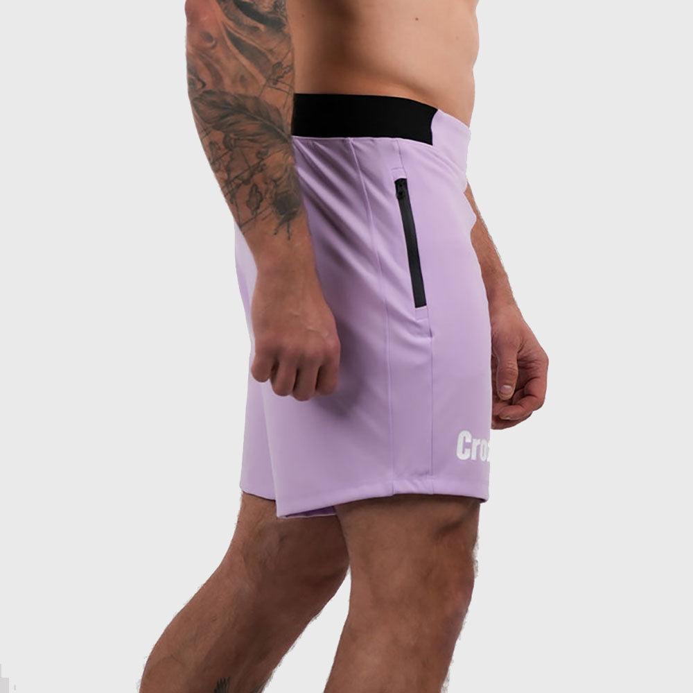 Northern Spirit - CROSSFIT® KNIGHT MEN STRETCH SLIM FIT SHORT 7-INCH - ORCHID BLOOM