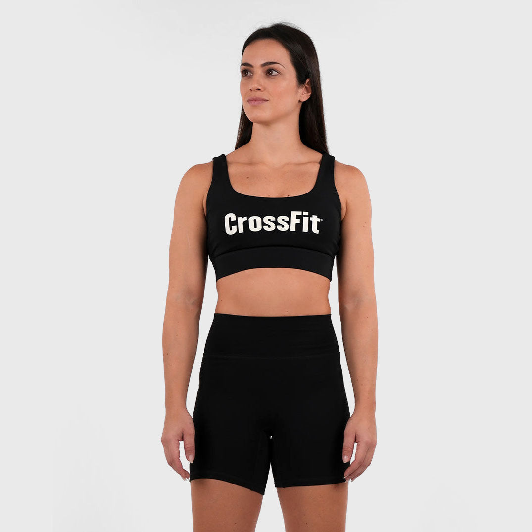 Northern Spirit - CROSSFIT® LAMBDI WOMEN CLASSIC SPORTS BRA MEDIUM SUPPORT - INK