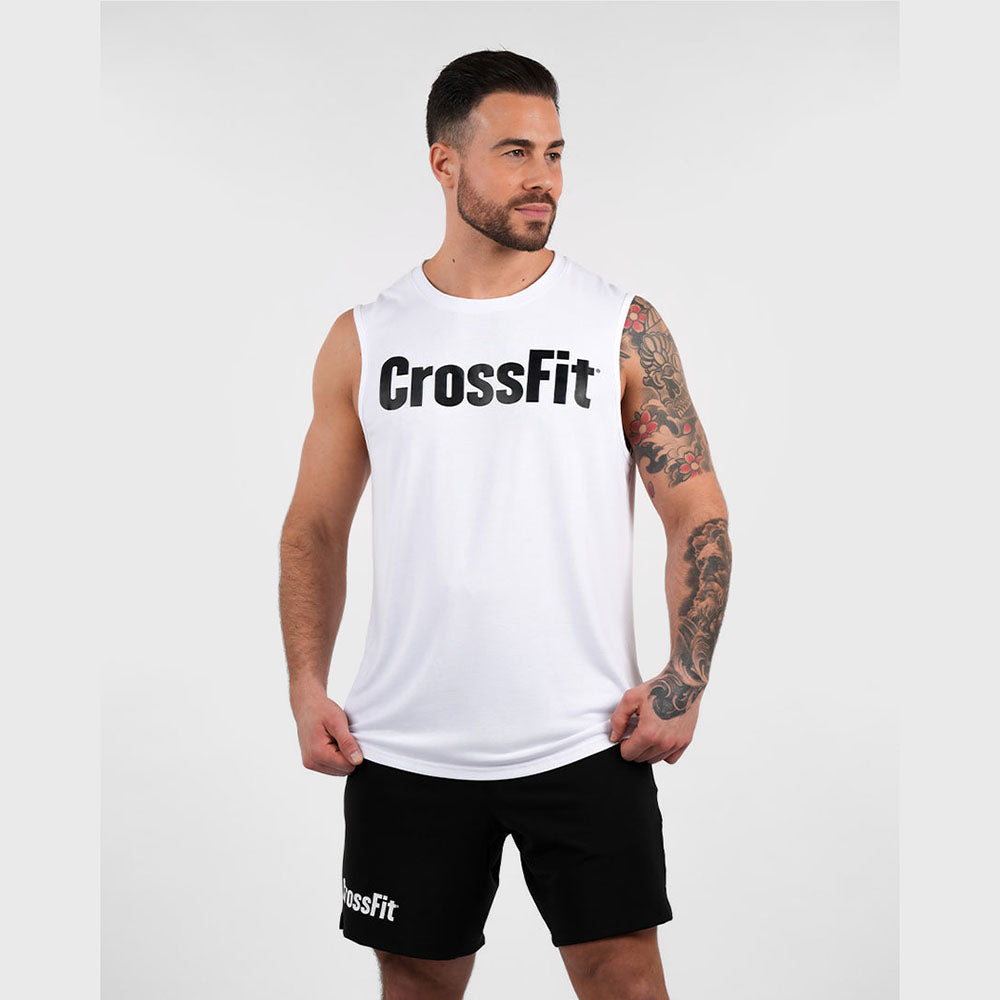 Northern Spirit - CrossFit® Rider Men Regular Fit Tank - ALABASTER