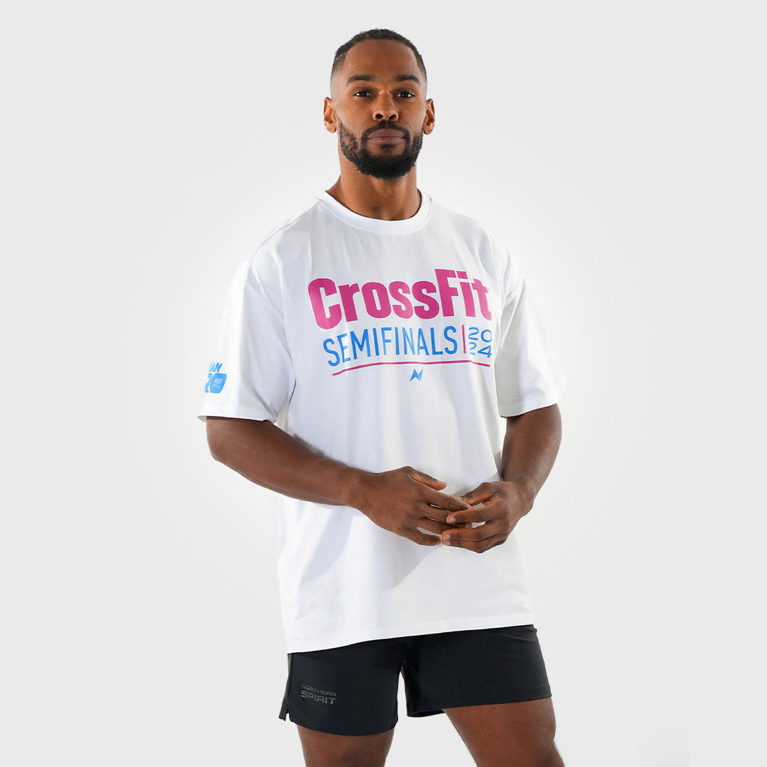 Northern Spirit - CrossFit® Smurf Map Collector T-Shirt - Torian Pro - ALABASTER