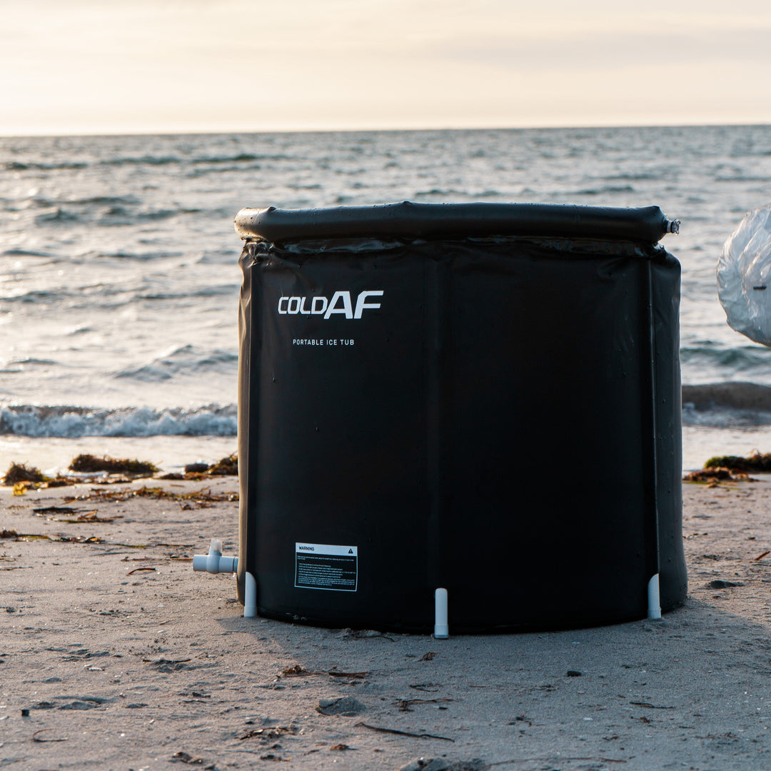 COLD AF - PORTABLE ICE BATH TUB WITH LID