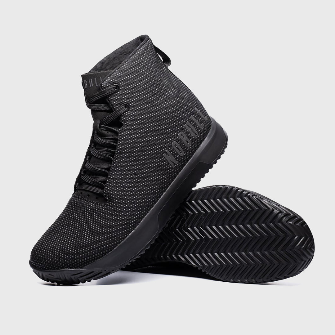 NOBULL - HIGH-TOP BLACK TRAINER+ - BLACK