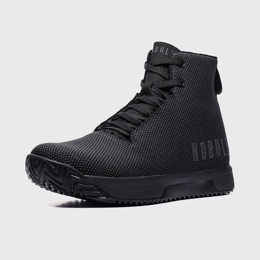 NOBULL - HIGH-TOP BLACK TRAINER+ - BLACK