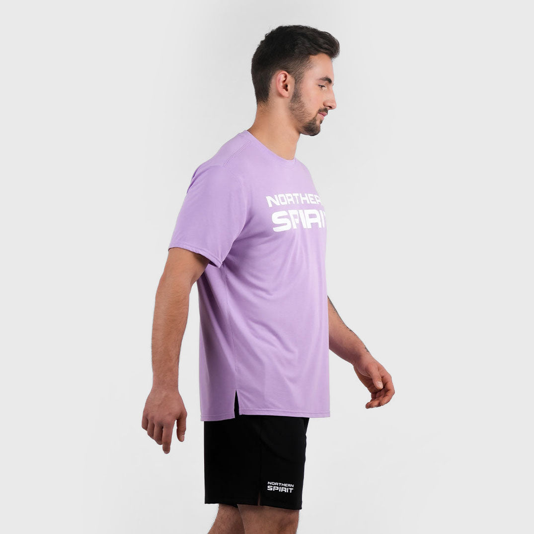 Northern Spirit - Men's Plain Regular Fit T-Shirt - ORCHID BLOOM