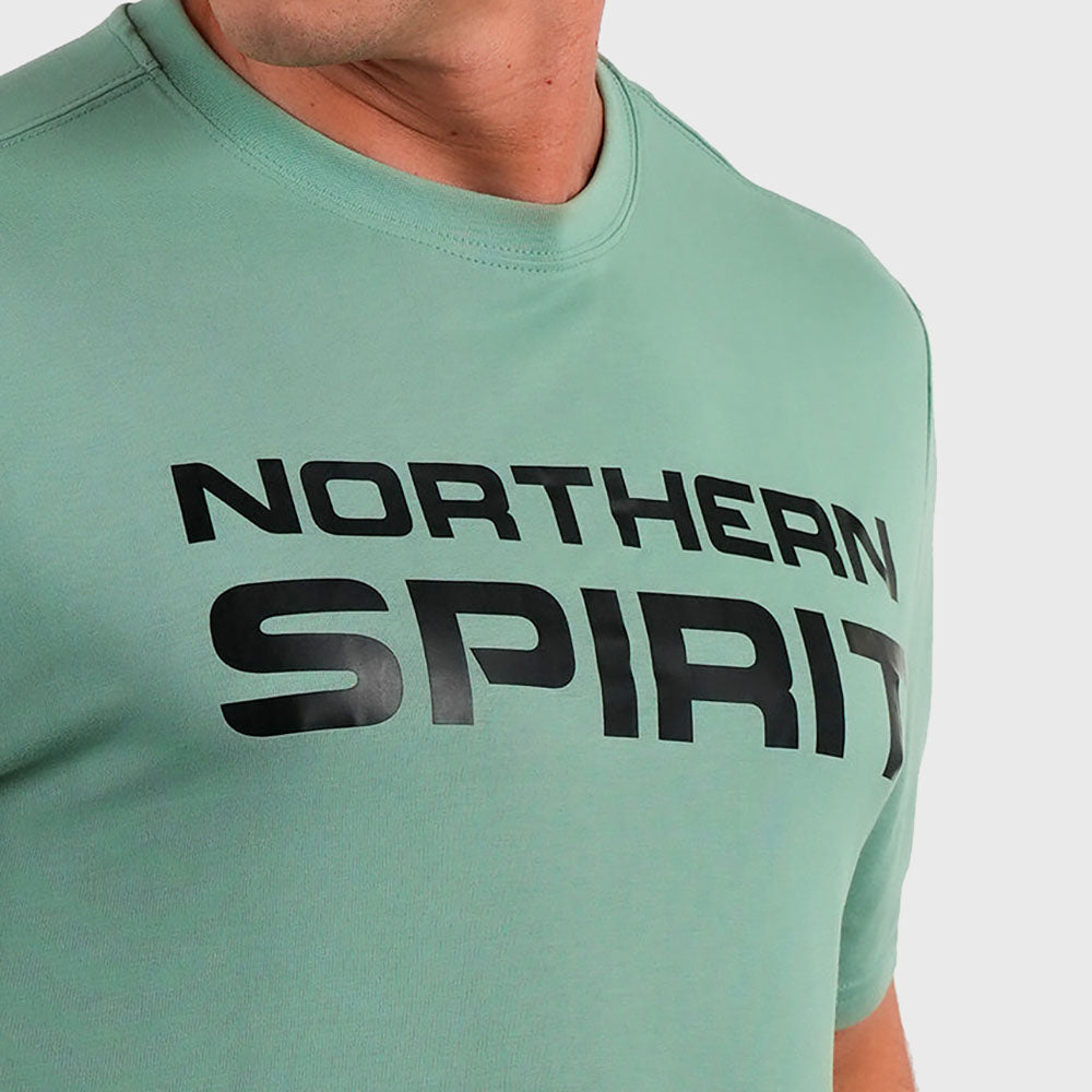 Northern Spirit - Men's Plain Regular Fit T-Shirt - SHALE GREEN