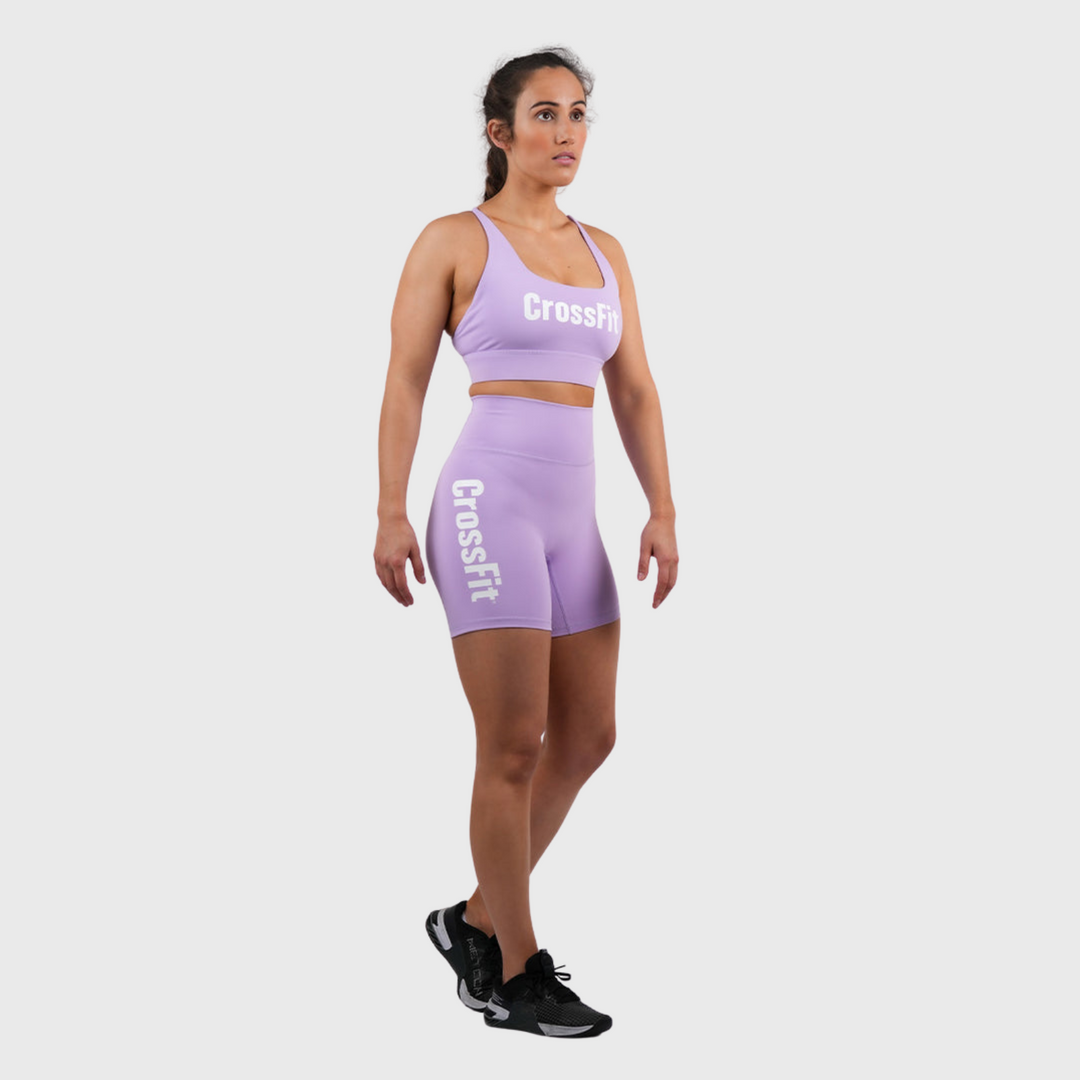 Northern Spirit - Cruiser CrossFit® Women's High Waisted Short 6-inch - ORCHID BLOOM