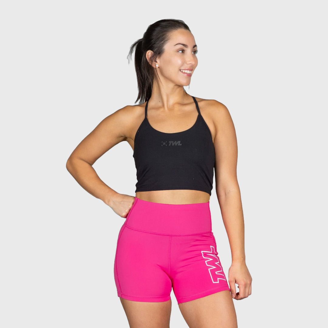 TWL - WOMEN'S ENERGY SHORTS - ATHLETE - RASPBERRY