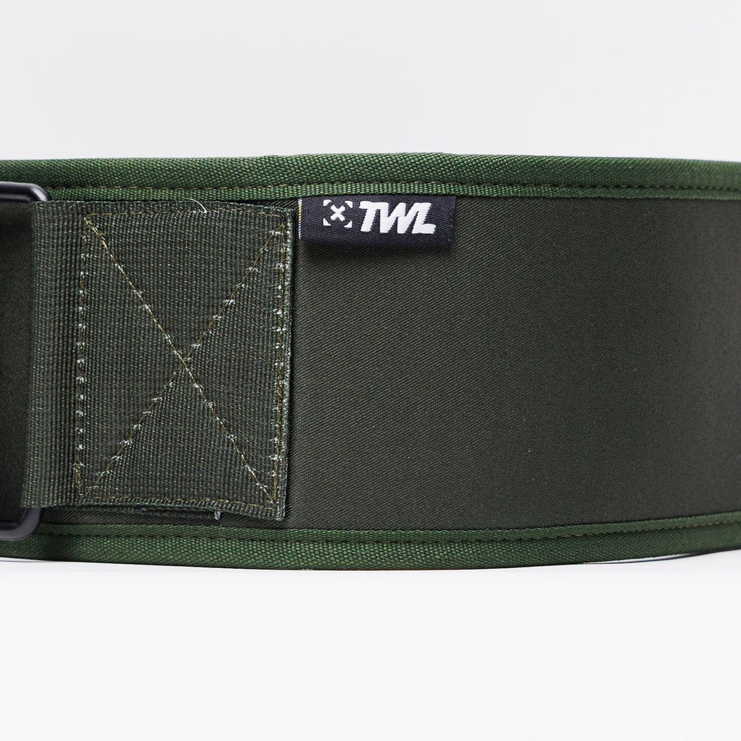 TWL - EVERYDAY 4" VELCRO LIFTING BELT - DARK KHAKI