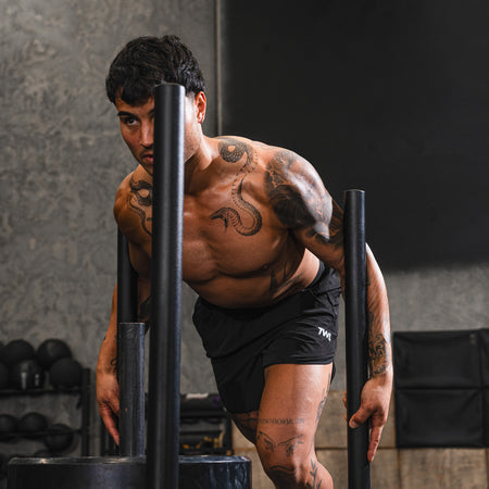 TWL - MEN'S HYBRID SHORTS - BLACK