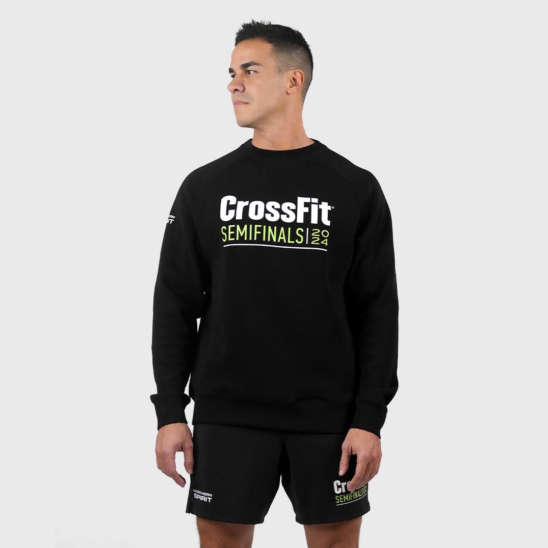 NORTHERN SPIRIT - CROSSFIT® SQUAD UNISEX REGULAR FIT SWEATSHIRT - INK